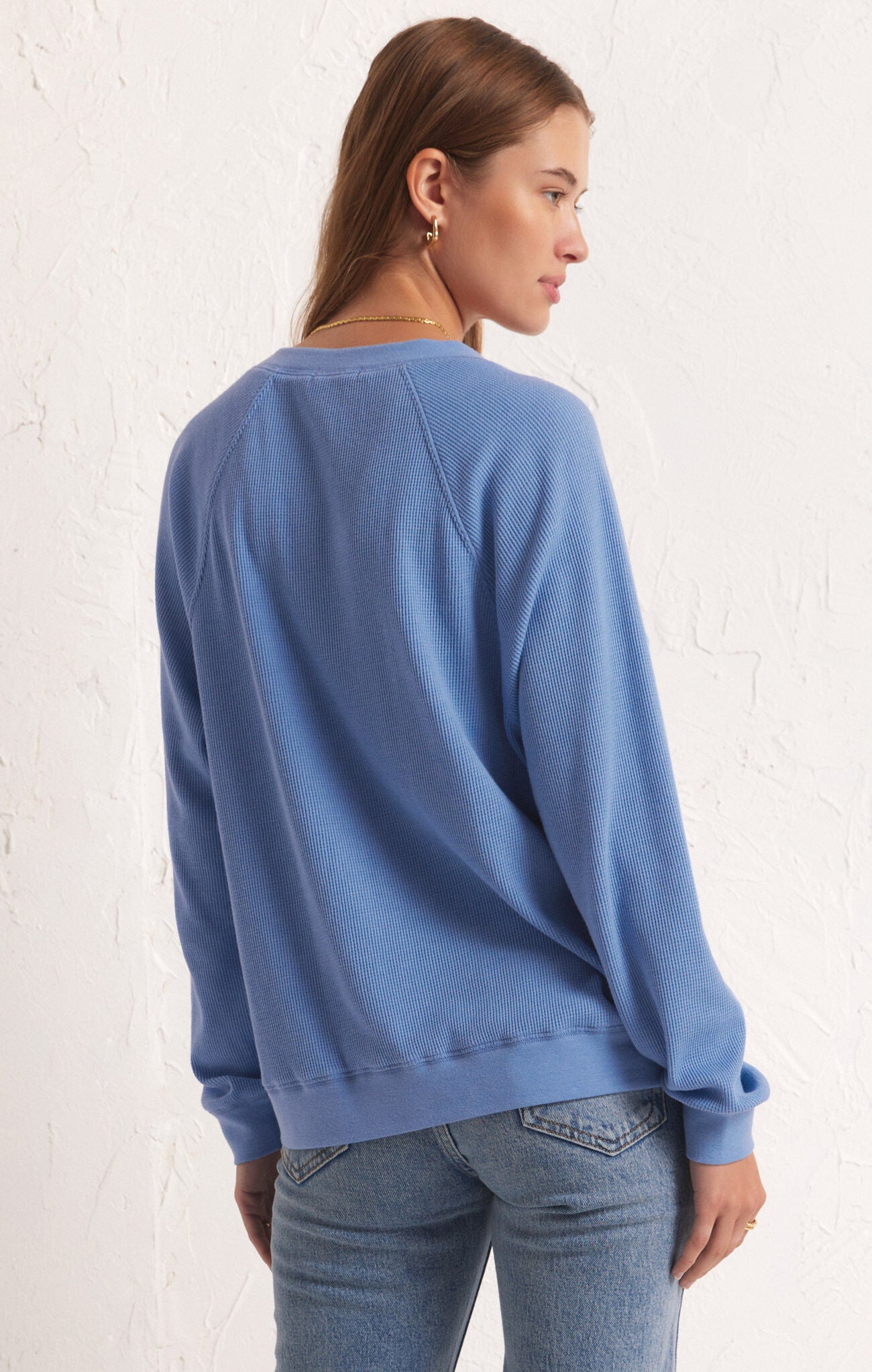 Z Supply Arlo V-Neck Waffle Top