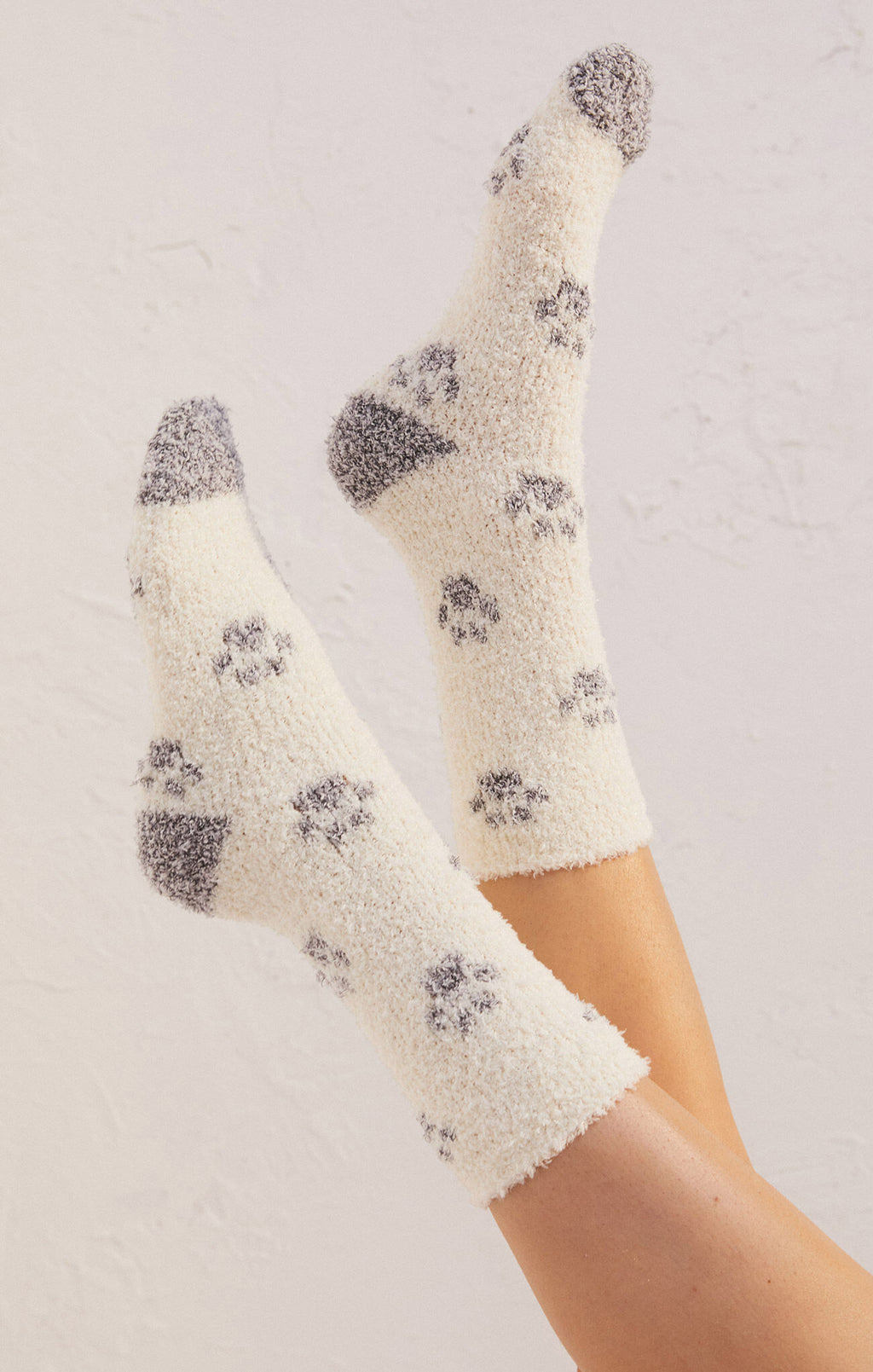 Z Supply Plush Paw Socks