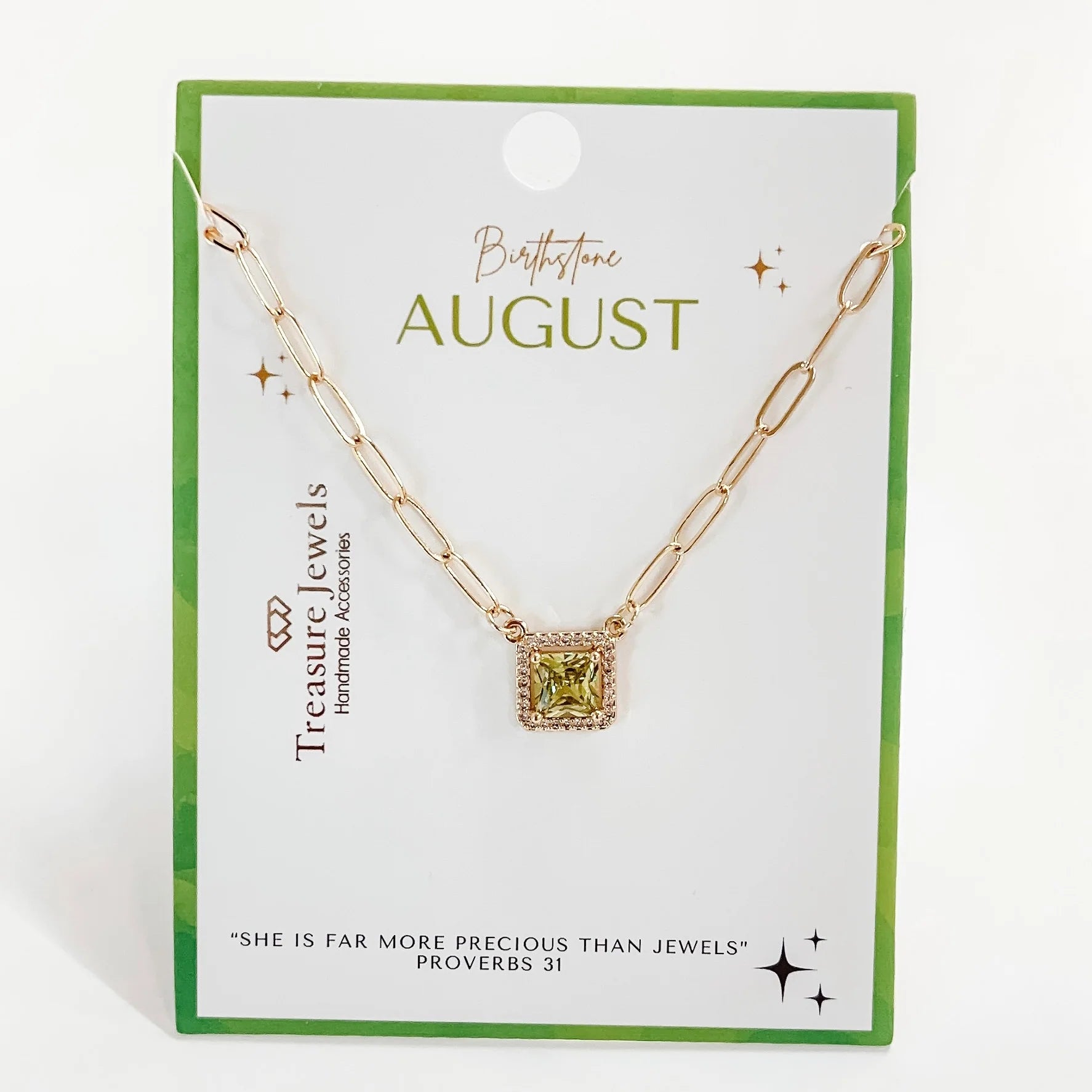 Birthstone Necklace