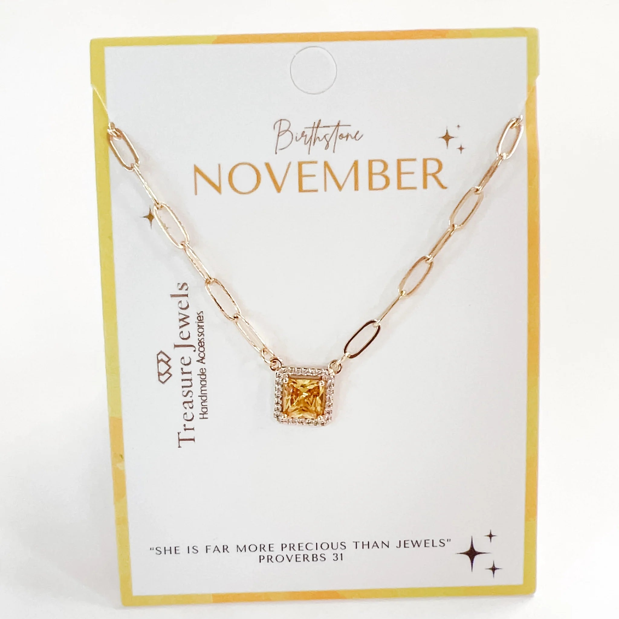 Birthstone Necklace