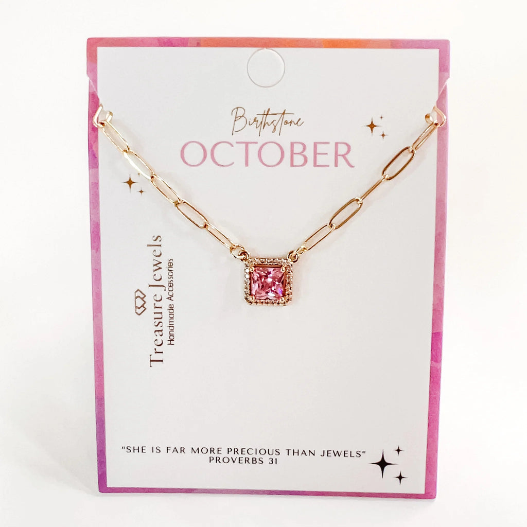 Birthstone Necklace