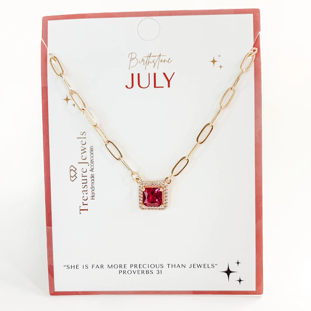 Birthstone Necklace