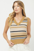 Needii Striped Sweater Vest
