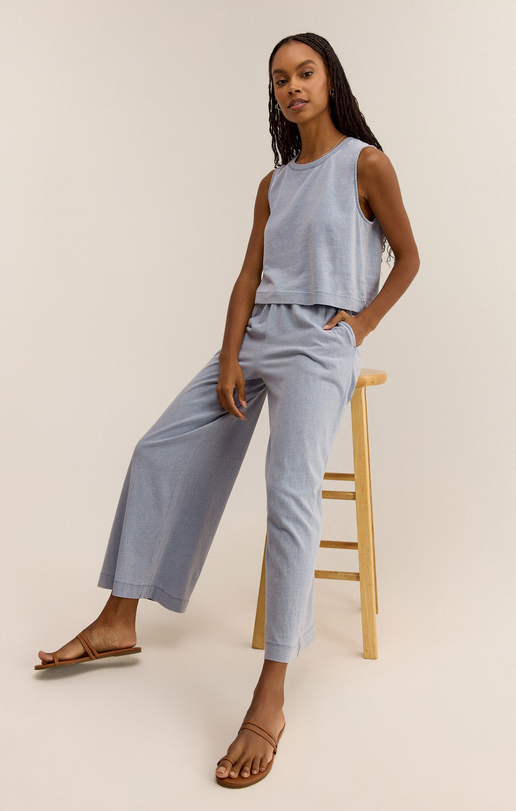 Z Supply Scout Jersey Denim Pant