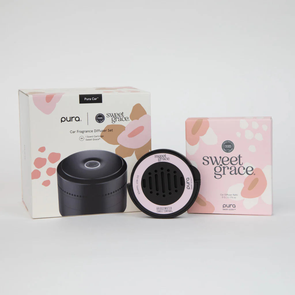Bridgewater Pura Sweet Grace Car Diffuser Set