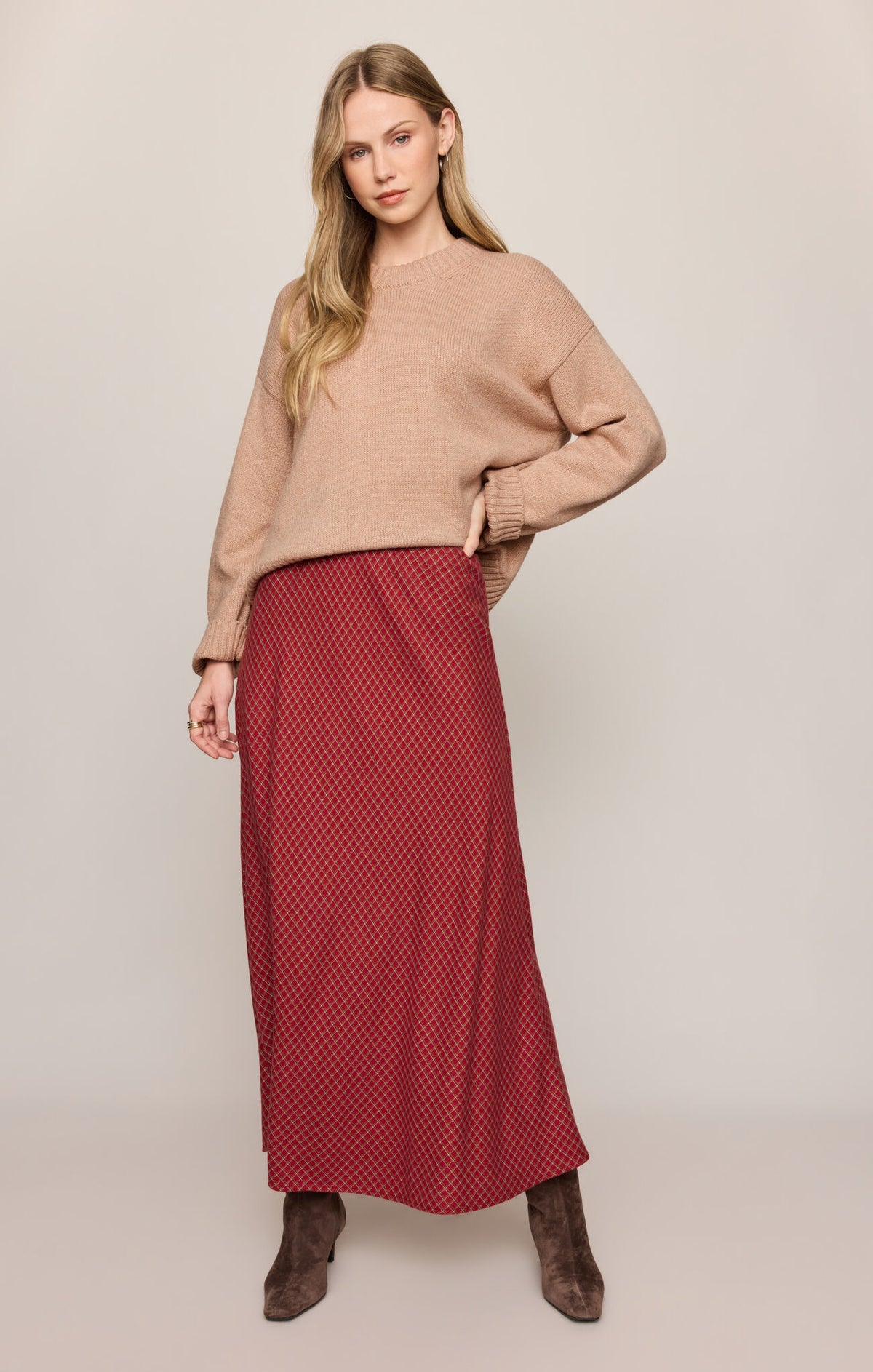 ZSupply Crestview Plaid Skirt