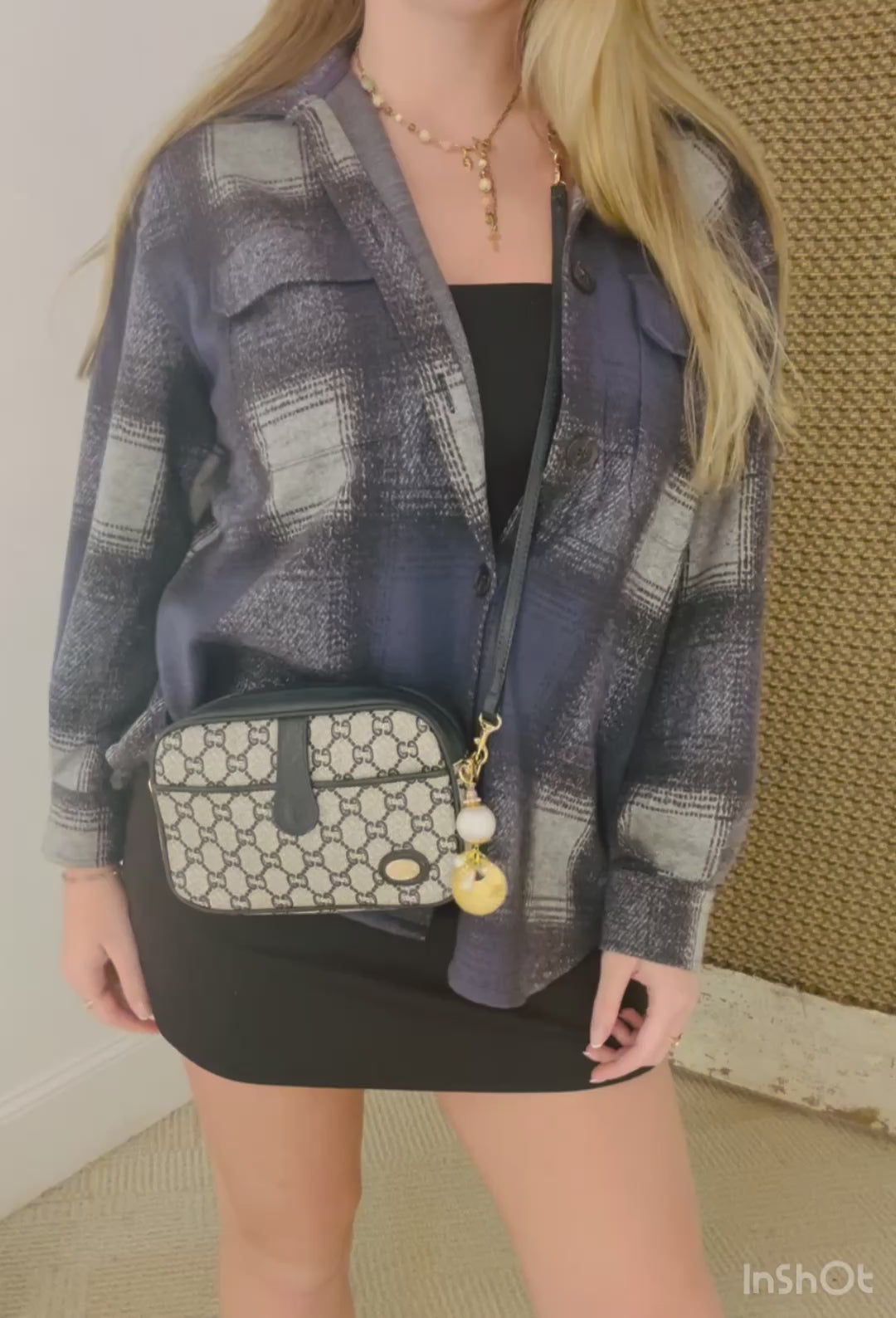OOAK Vintage Navy Gucci Small Purse