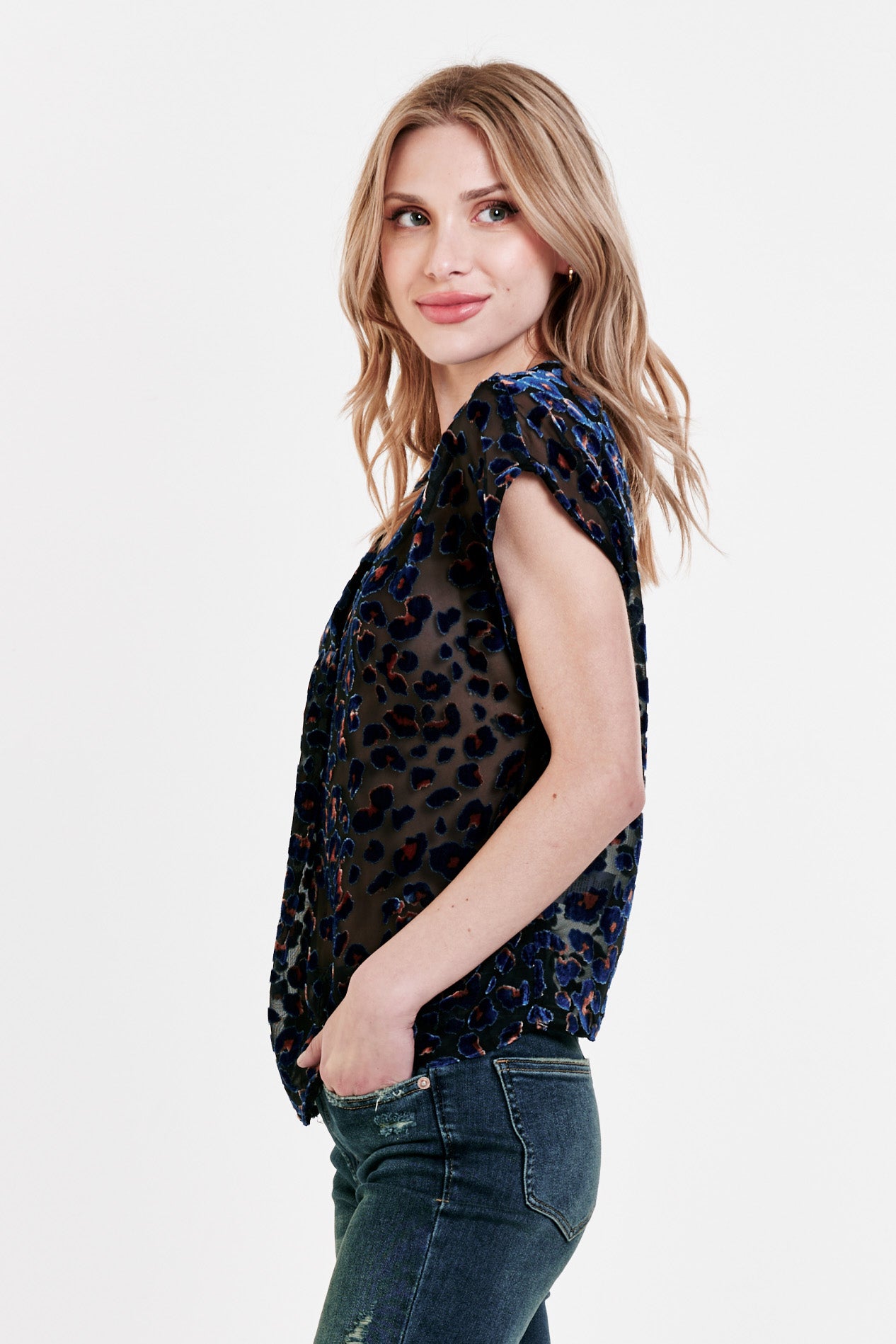 Dear John Kristen V-Neck Top