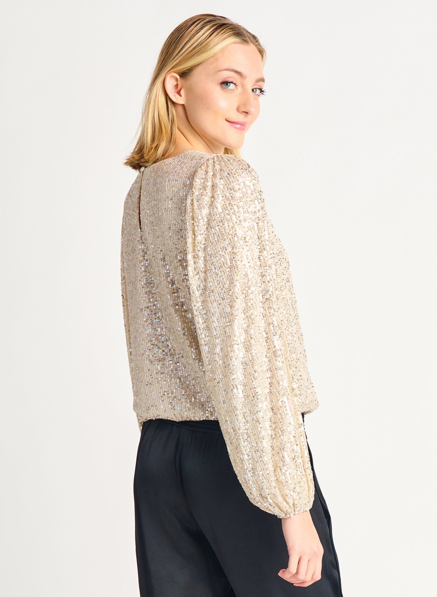 Dex Destiny Sequin Top