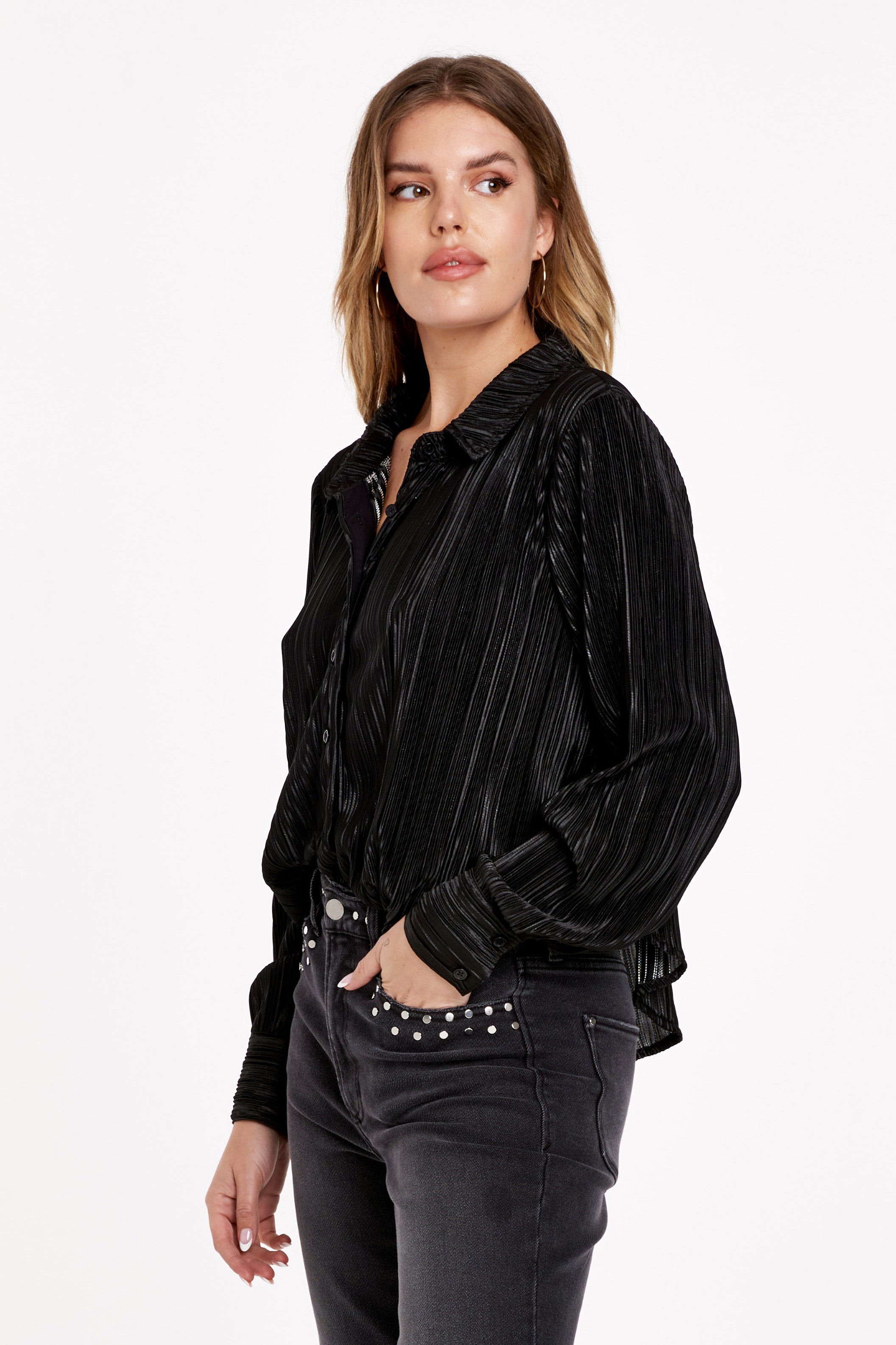 Dear John Xara Button Down Top