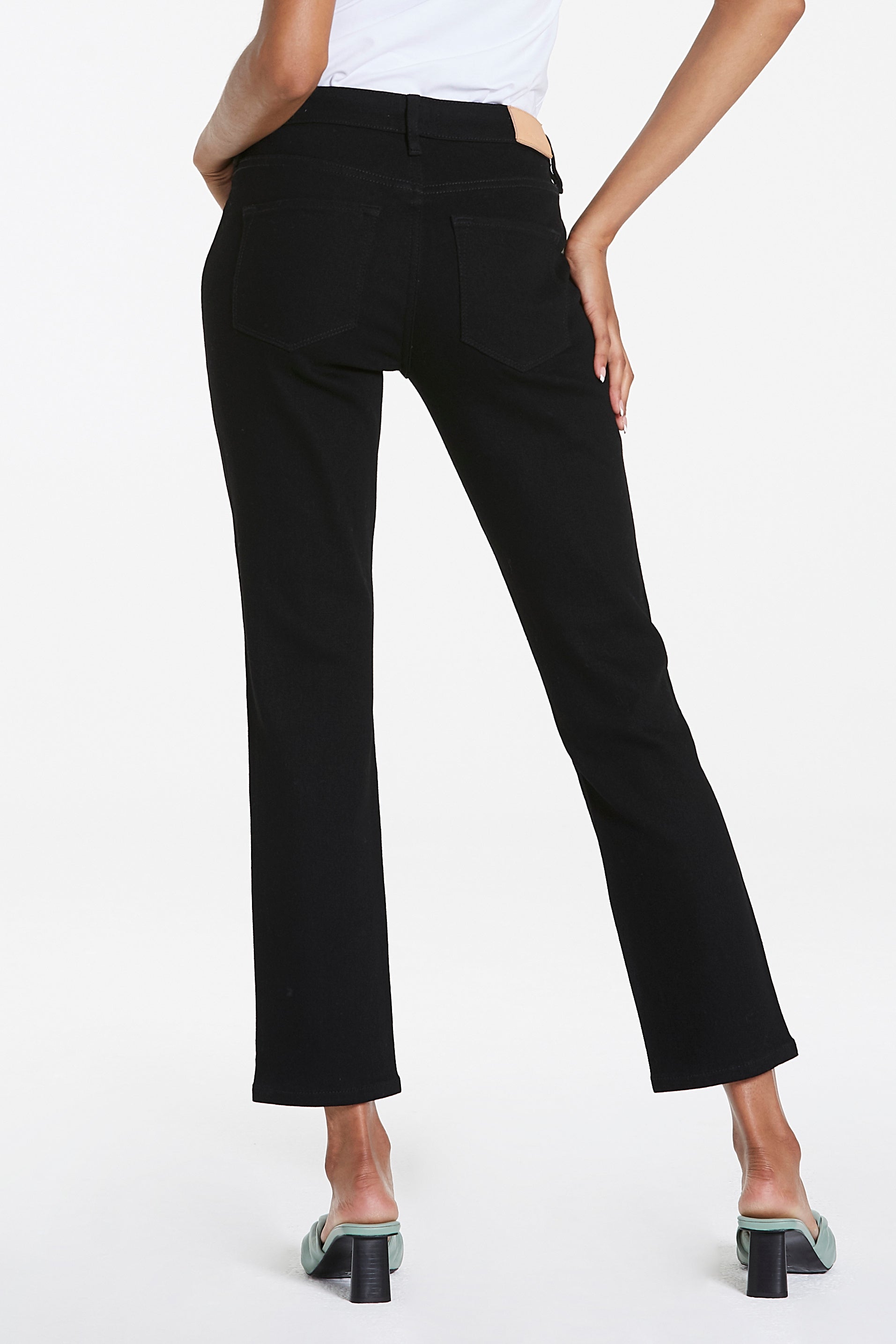 Dear John Blaire Black Arrow High Rise Straight