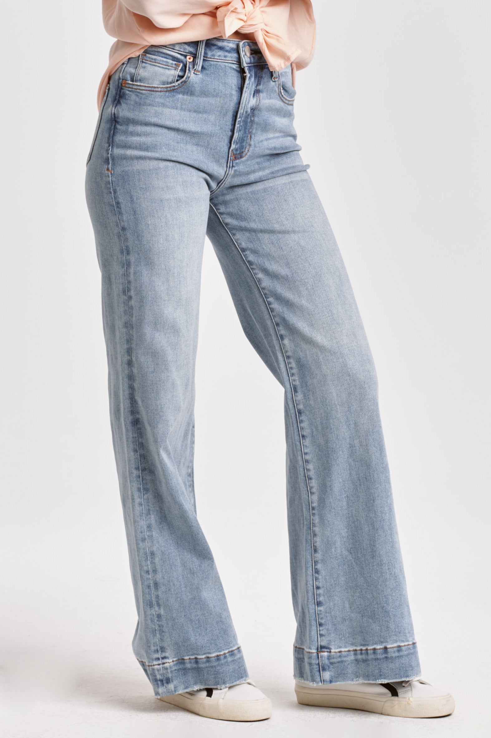 Dear John Fiona Montilla Super High Rise Wide Leg Jean