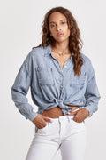 Dear John Arianna Independence Blue Shirt