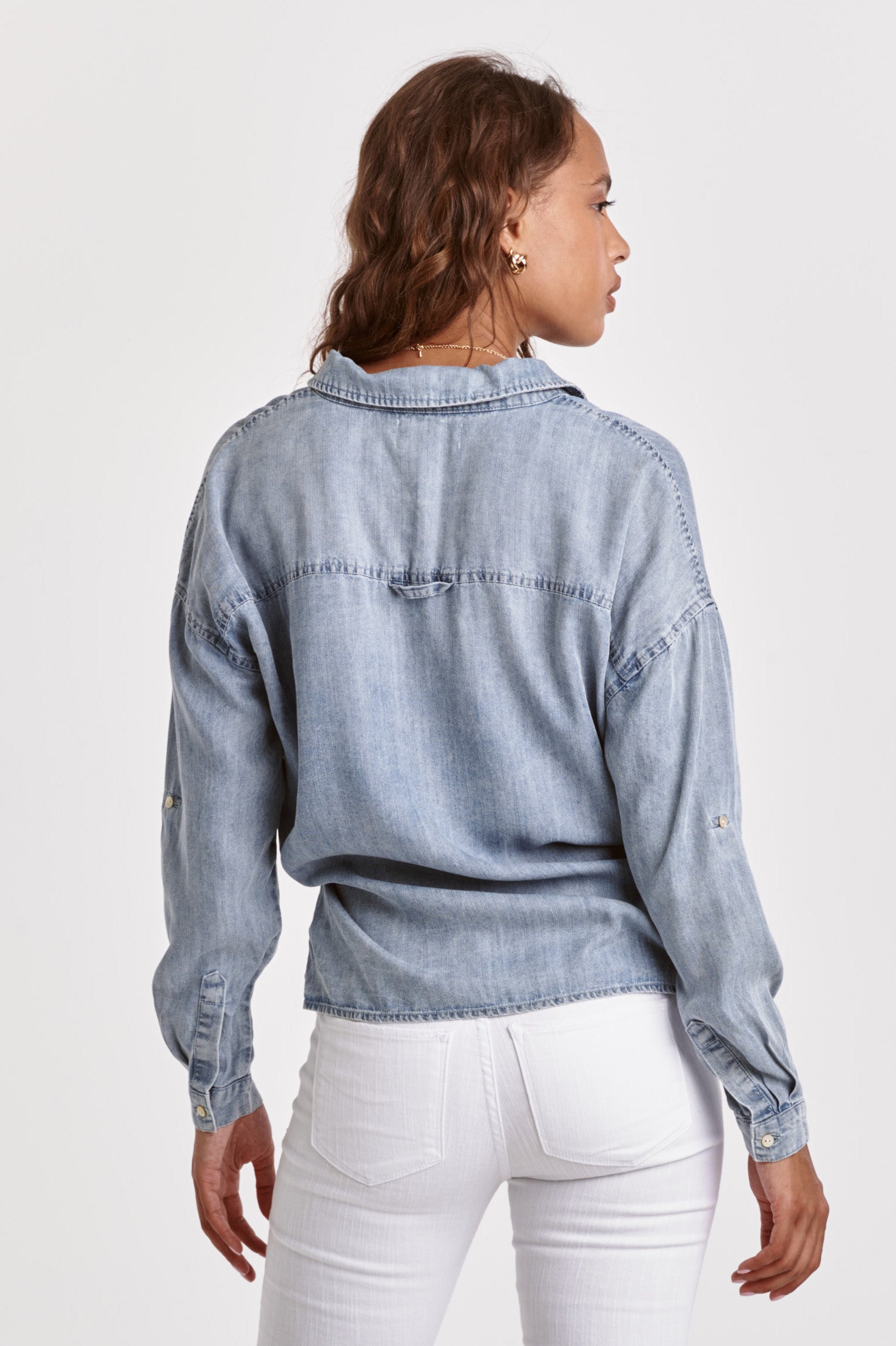 Dear John Arianna Independence Blue Shirt