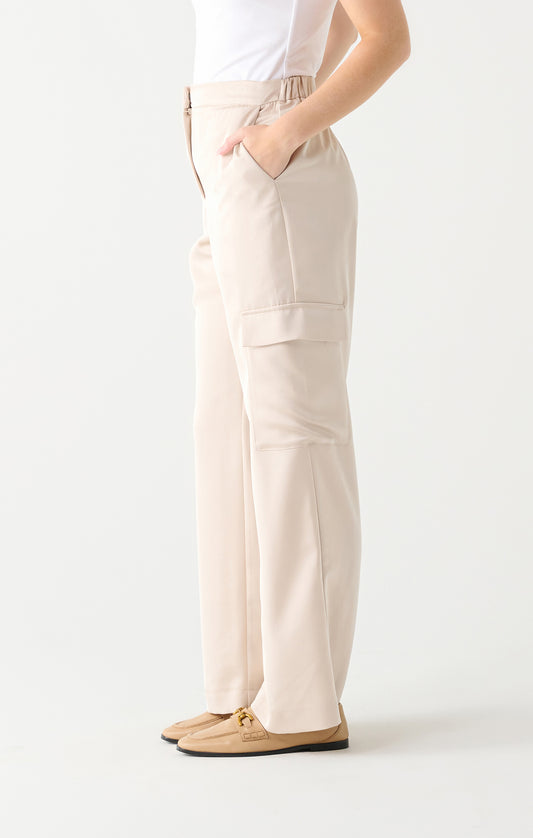 Dex Isabela Satin Effect Cargo Pant