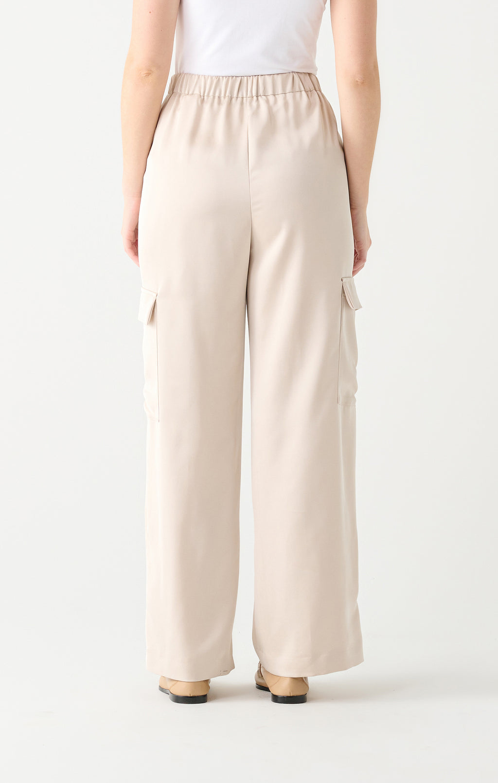 Dex Isabela Satin Effect Cargo Pant