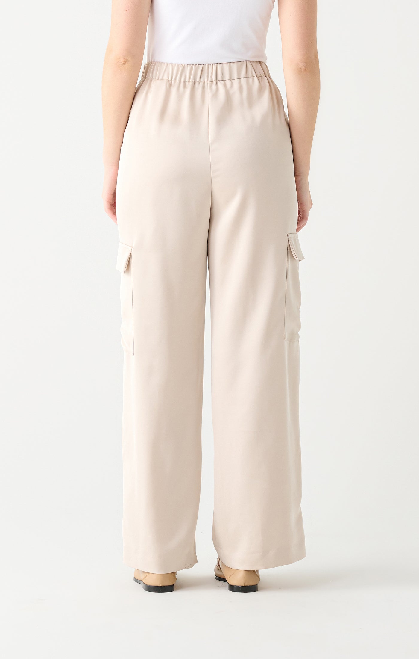 Dex Isabela Satin Effect Cargo Pant
