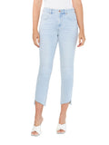 Articles of Society Jones Cropped Cloud Blue Mid Rise Slim