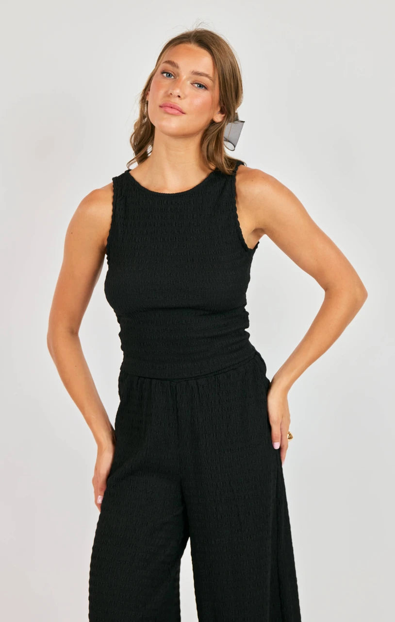 Sadie & Sage Howdy Honey Textured Tank