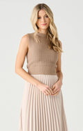 Dex textured Stitch Sweater Tank