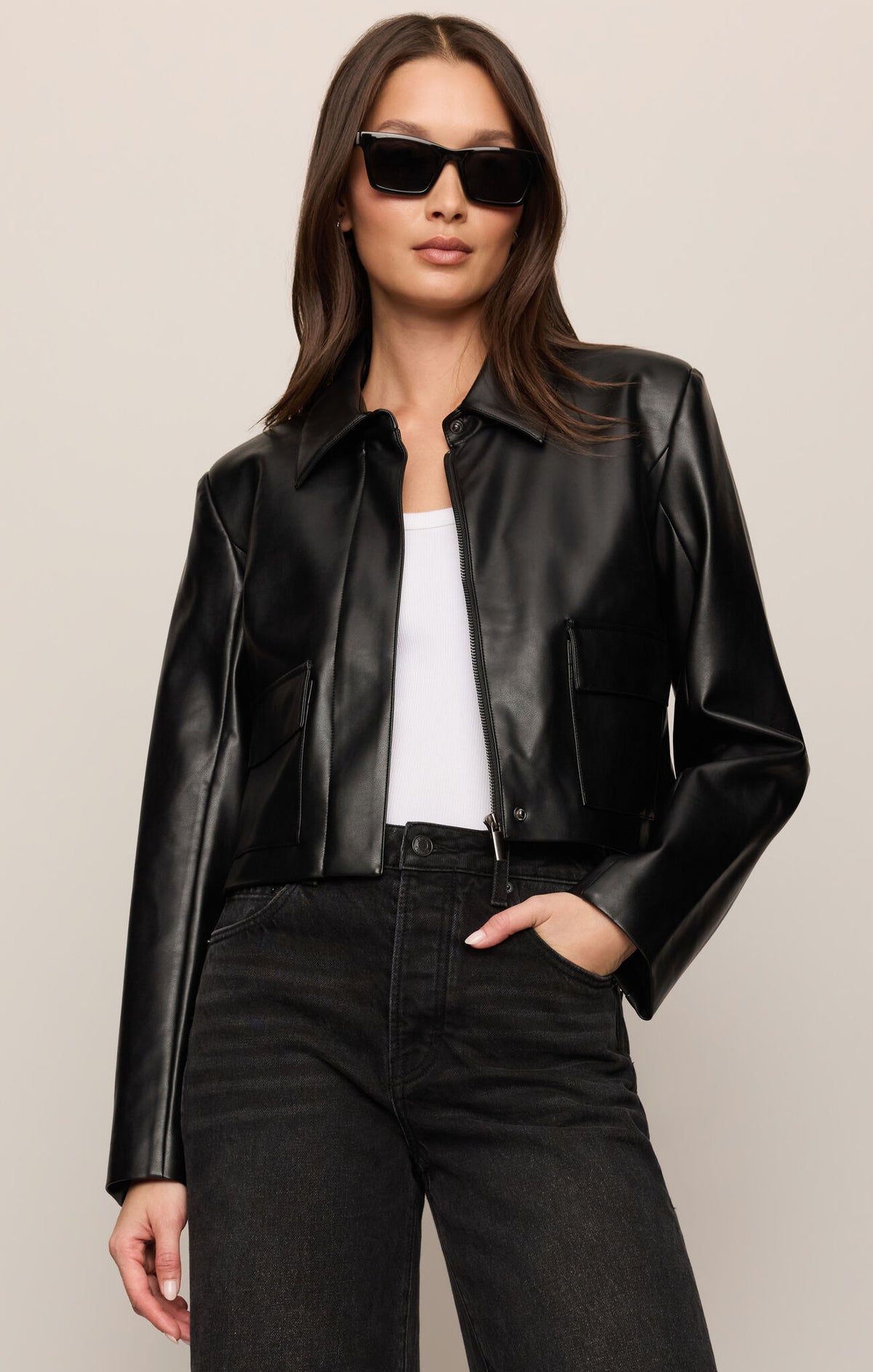 ZSupply Ainsley Leather Jacket