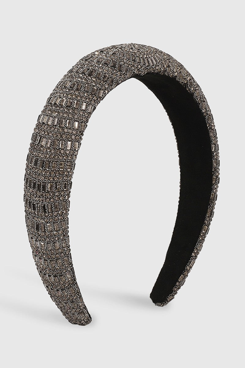 Sparkly Full Crystal Padded Headband