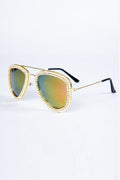 Rhinestone Mirror Aviator Sunnies