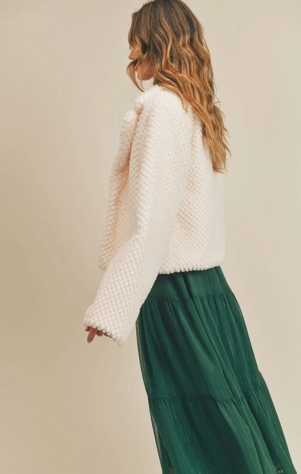 Sadie & Sage So So Soft Feather Jacket