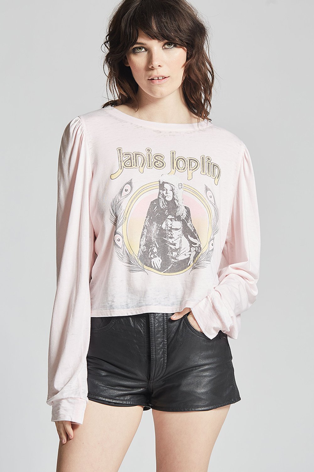 Recycled Karma Janis Puff Sleeve Tee