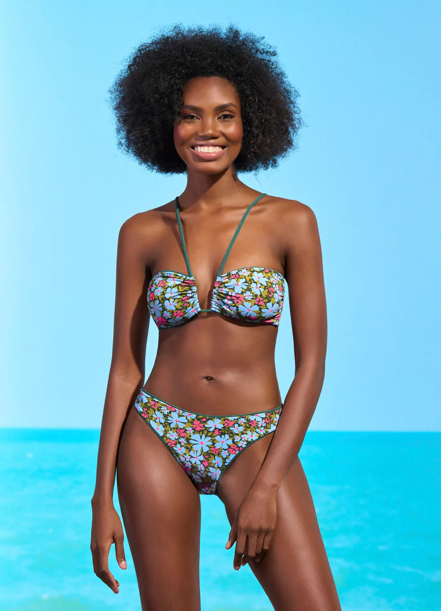 Maaji Crocodile Green Sublimity Classic Bikini Bottom