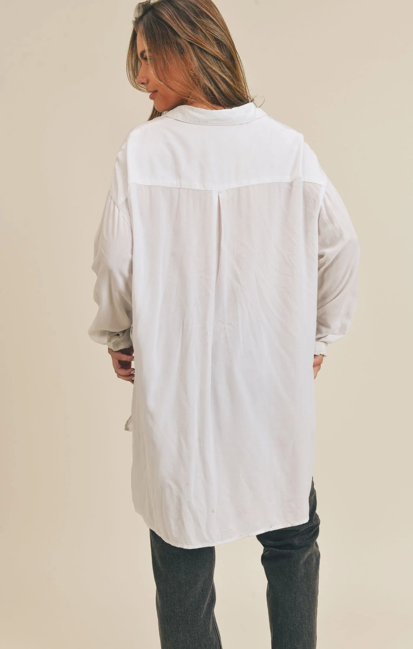 Sadie & Sage Hear You Say Oversized Top