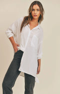 Sadie & Sage Hear You Say Oversized Top