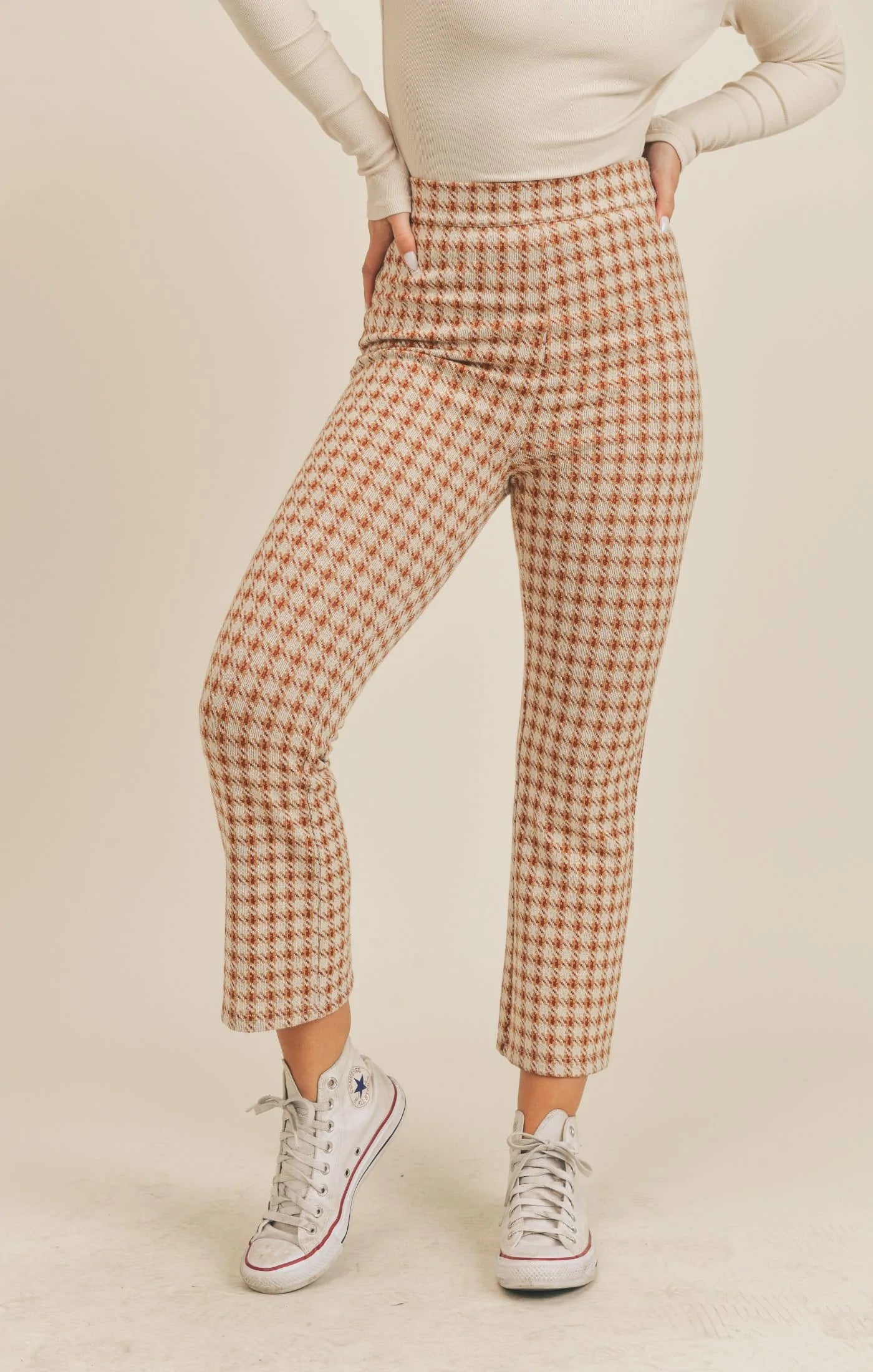 Sadie & Sage Really Dearly Plaid Pant
