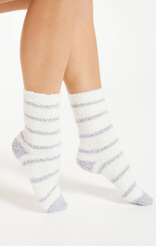 Z Supply 2-Pack Plush Stripe Socks