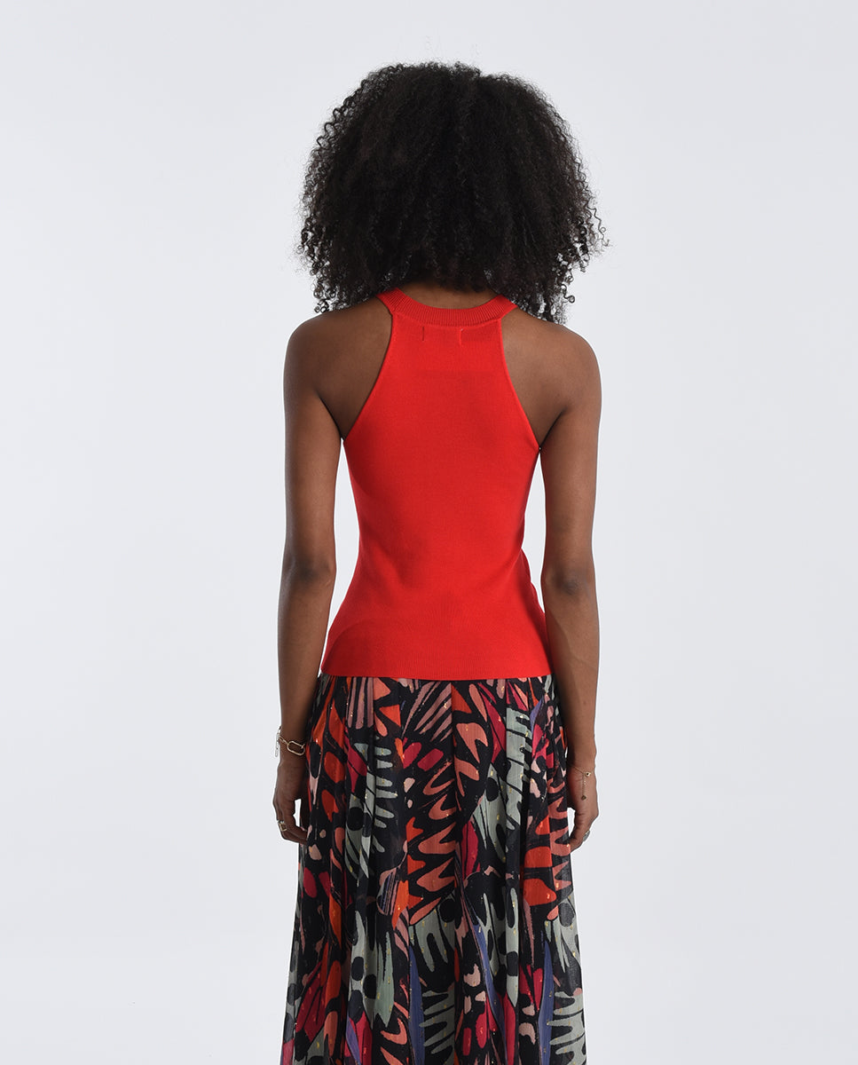 Molly Bracken Knitted Tank Top