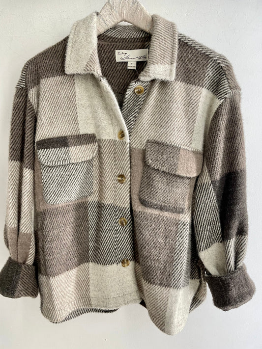 Vintage Havana Hayden Plaid Shirt Jacket
