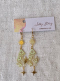 Moon Sun Hollow Out Mushroom Earring