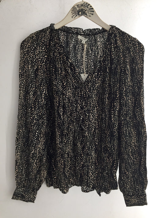 Z Supply Adella Blurred Lines Top