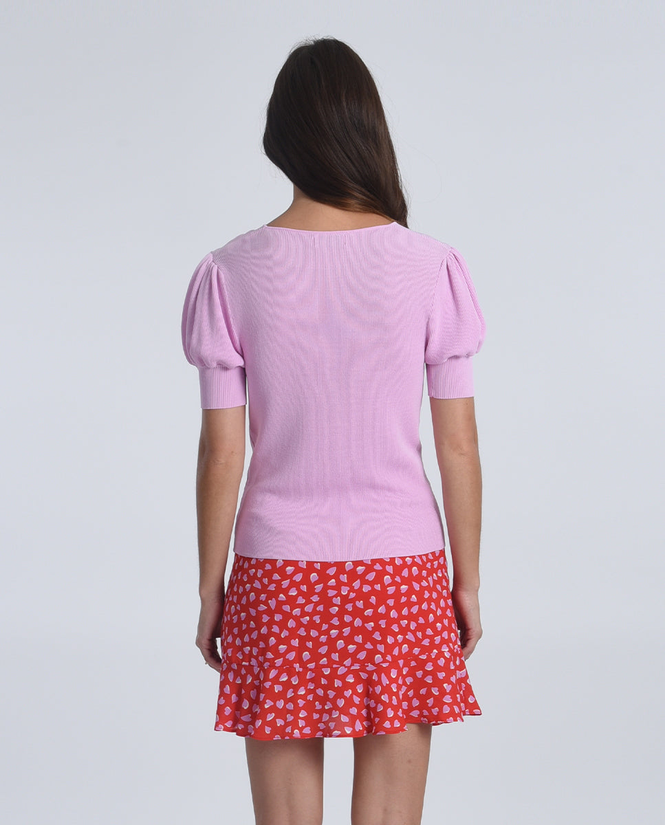 Molly Bracken Toya Knitted Sweater Top