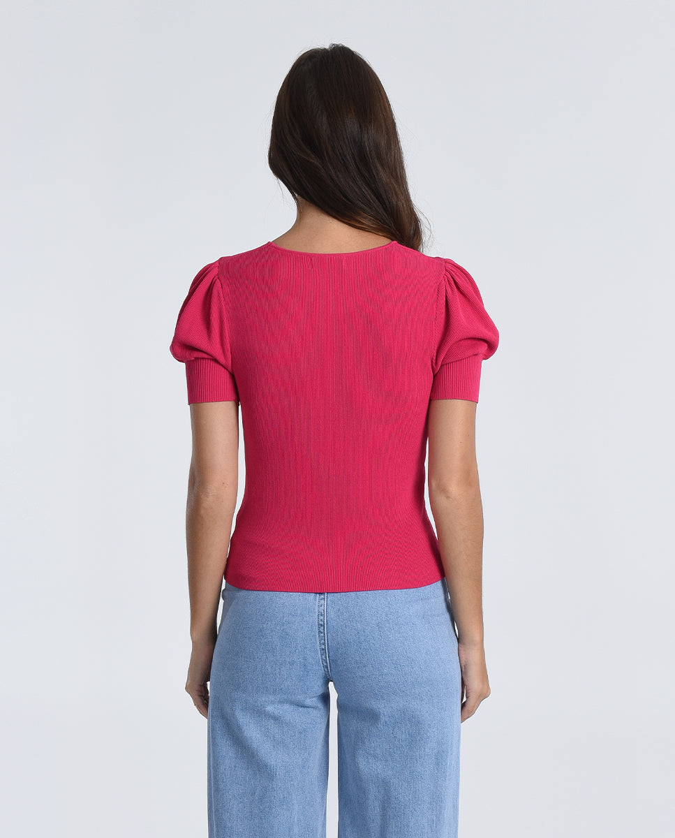 Molly Bracken Toya Knitted Sweater Top