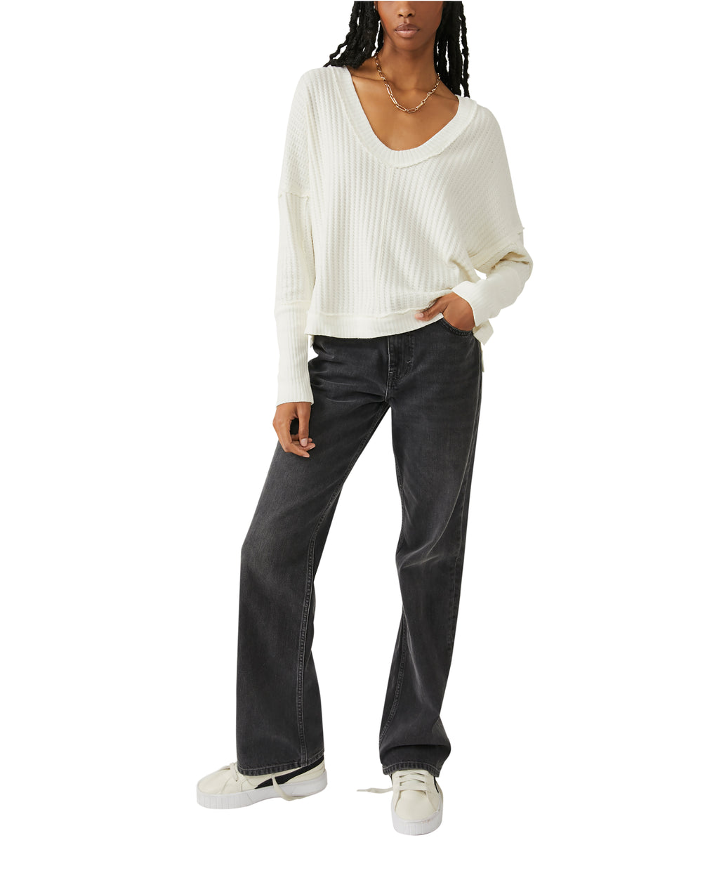 Free People New Magic Thermal Top