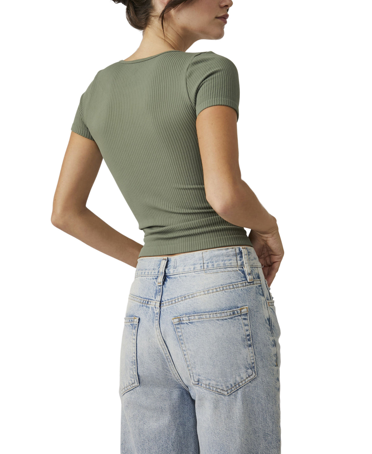 Free People XYZ Recycled Baby Tee