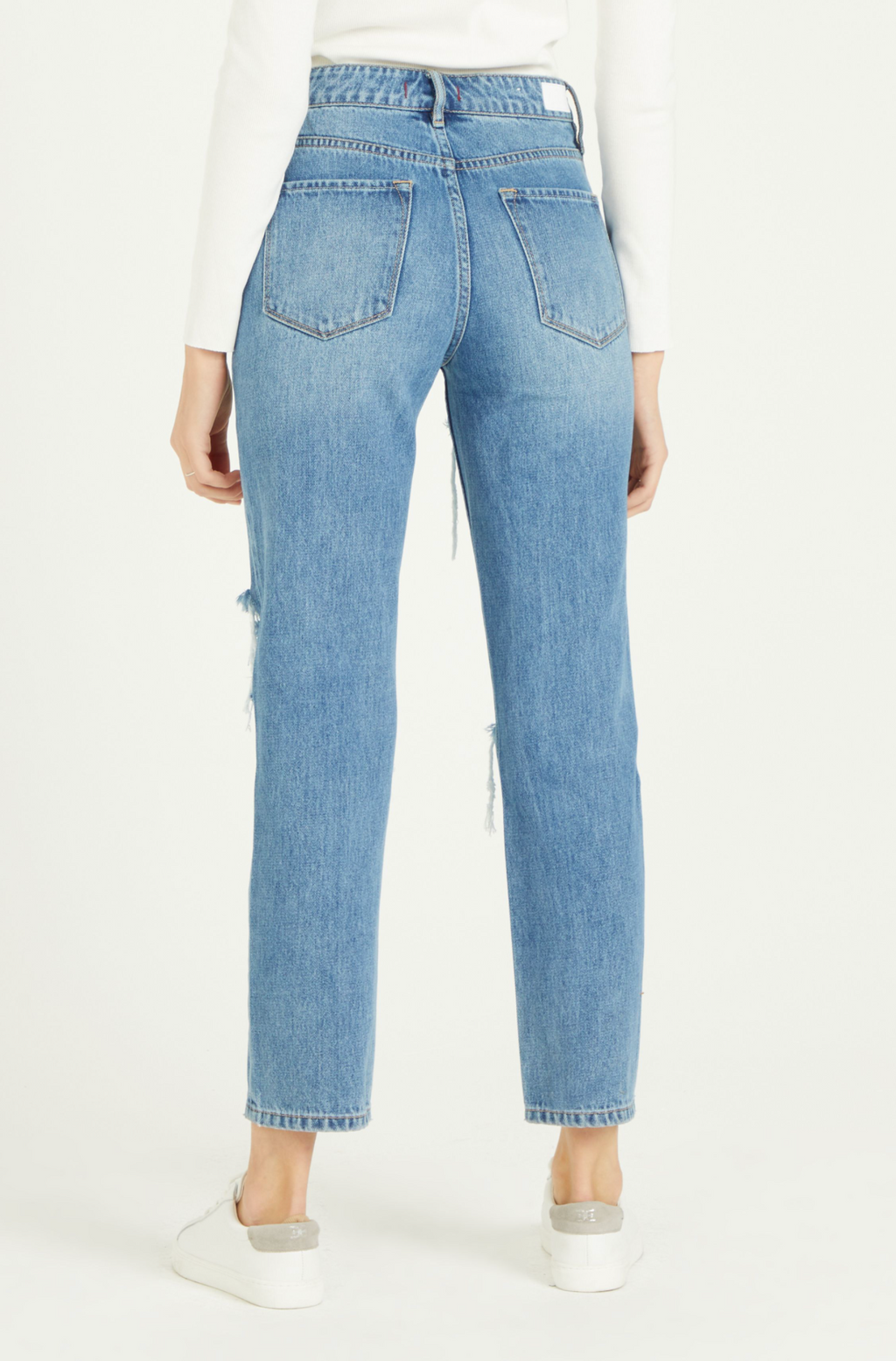 Dear John Jodi Sunnyvale Straight High Rise Crop