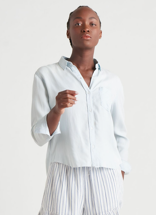 Dex Washed Tencel Button Up Shirt