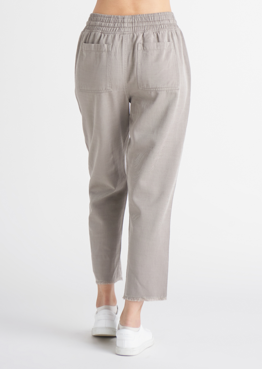 Dex Frayed Hem Tencel Pant