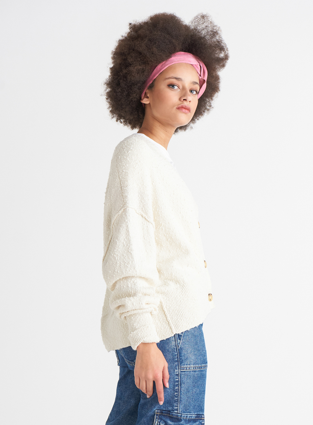 Dex Malia Button Front Cardigan