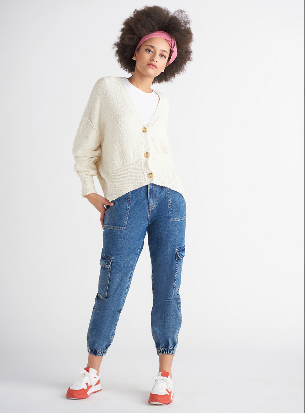 Dex Malia Button Front Cardigan