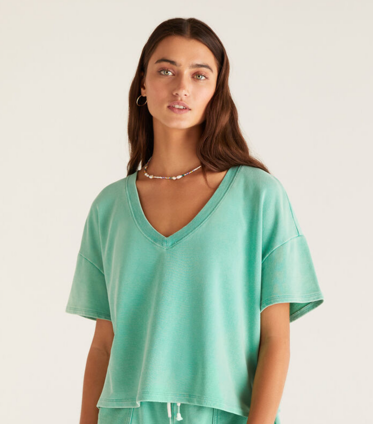 Z Supply V-Neck Terry Tee