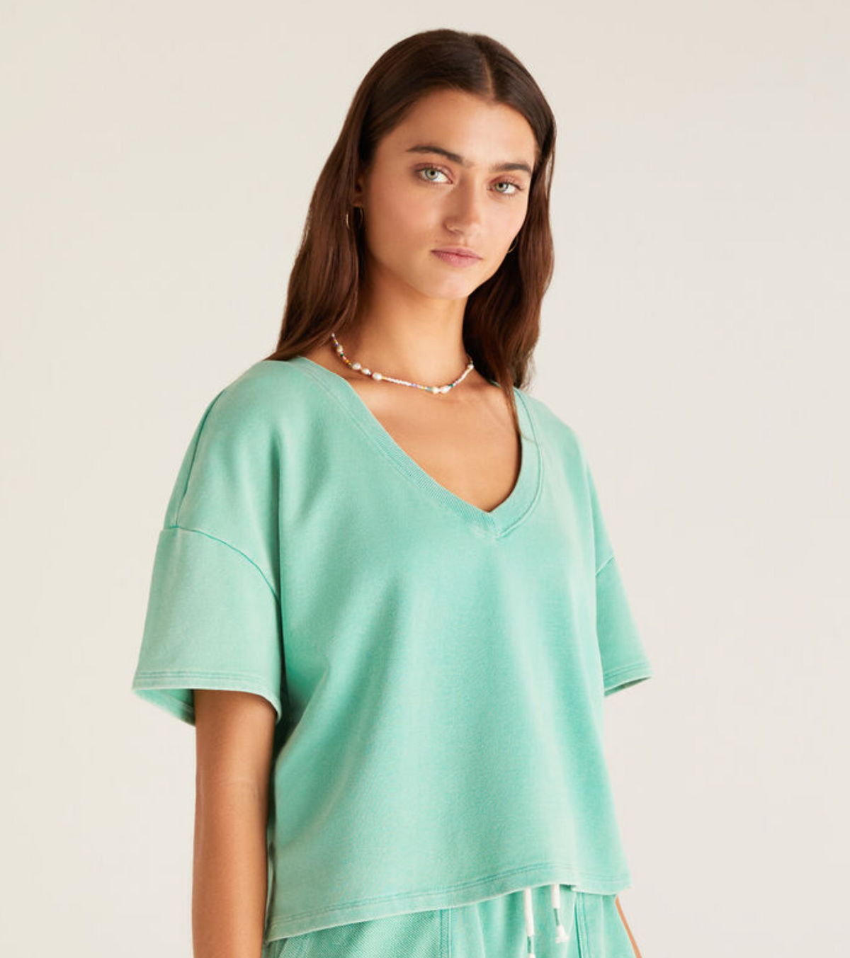 Z Supply V-Neck Terry Tee