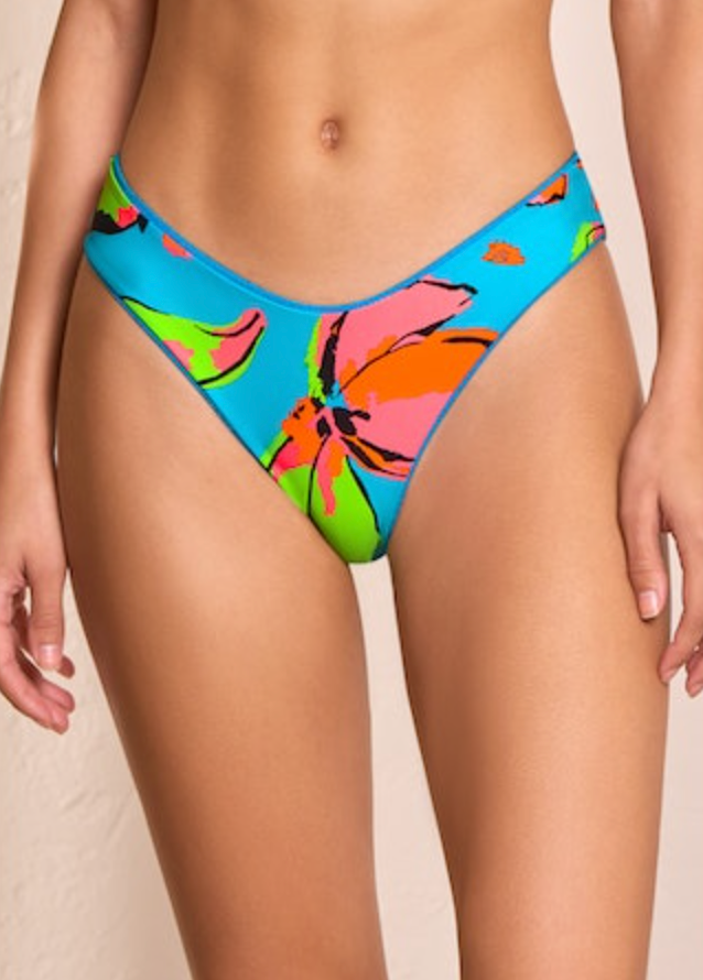 Maaji Ocean Blue Journey Double V Bikini Bottom